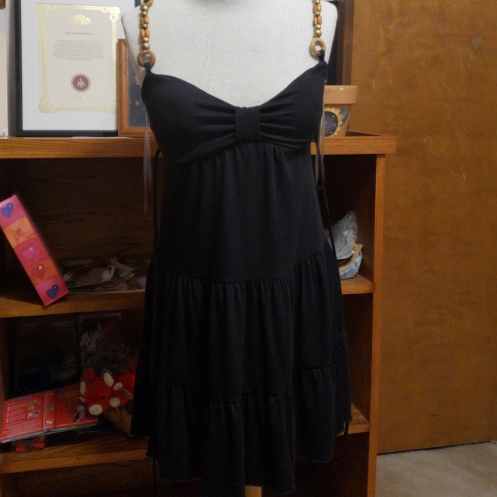 SPEECHLESS BLACK JERSEY SUNDRESS